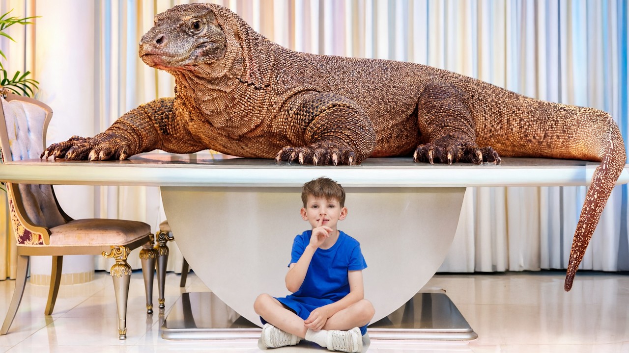 Wild Animal Pretend Play at Home + More Fun Kids Stories