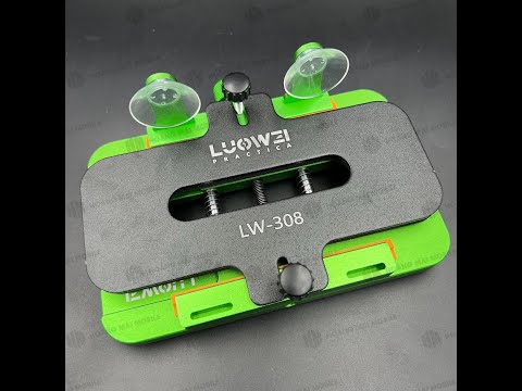 Kẹp điện thoại tách lưng, tháo màn, giữ màn xoay 360 độ 3 in 1 LUOWEI LW-022 Pro