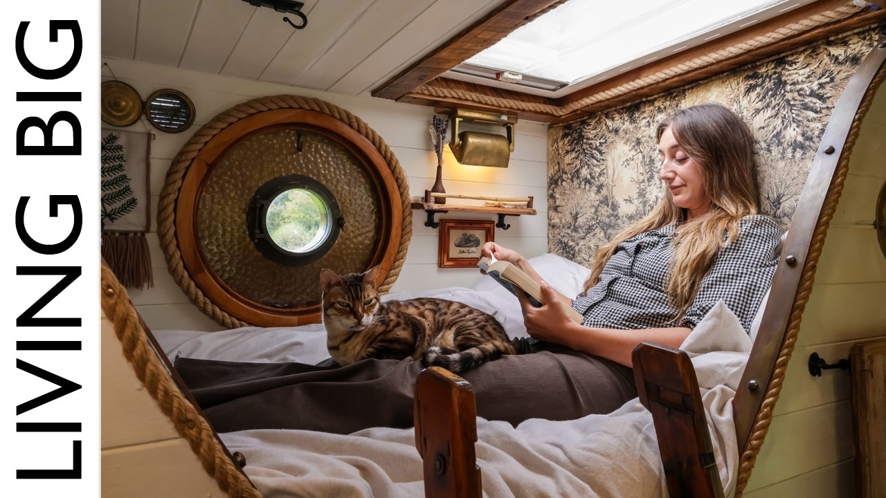 A Timeless Simple Life in a Stunning Tiny House Truck By The River