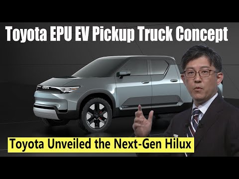Thumbnail for Toyota Revealed EPU Electric Pickup Truck Concept: Next-Gen Mid-Size Pickup Truck by Toyota EPU