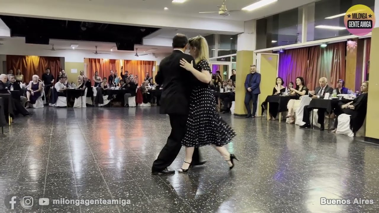 Video thumbnail for Fabian Peralta y Josefina Bermudez Avila - Milonga Gente Amiga - 2022