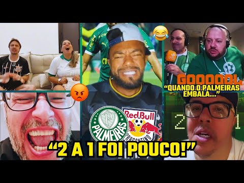 RIVAIS ELOUQUECIDOS com 4ª VITÓRIA SEGUIDA DO PALMEIRAS -  PALMEIRAS 2X1 BRAGANTINO