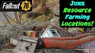 Fallout 76: Junk Resource Farming Locations!