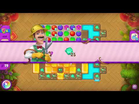 Gardenscapes 820 Super Hard Level - 19 moves - NO BooSTERS
