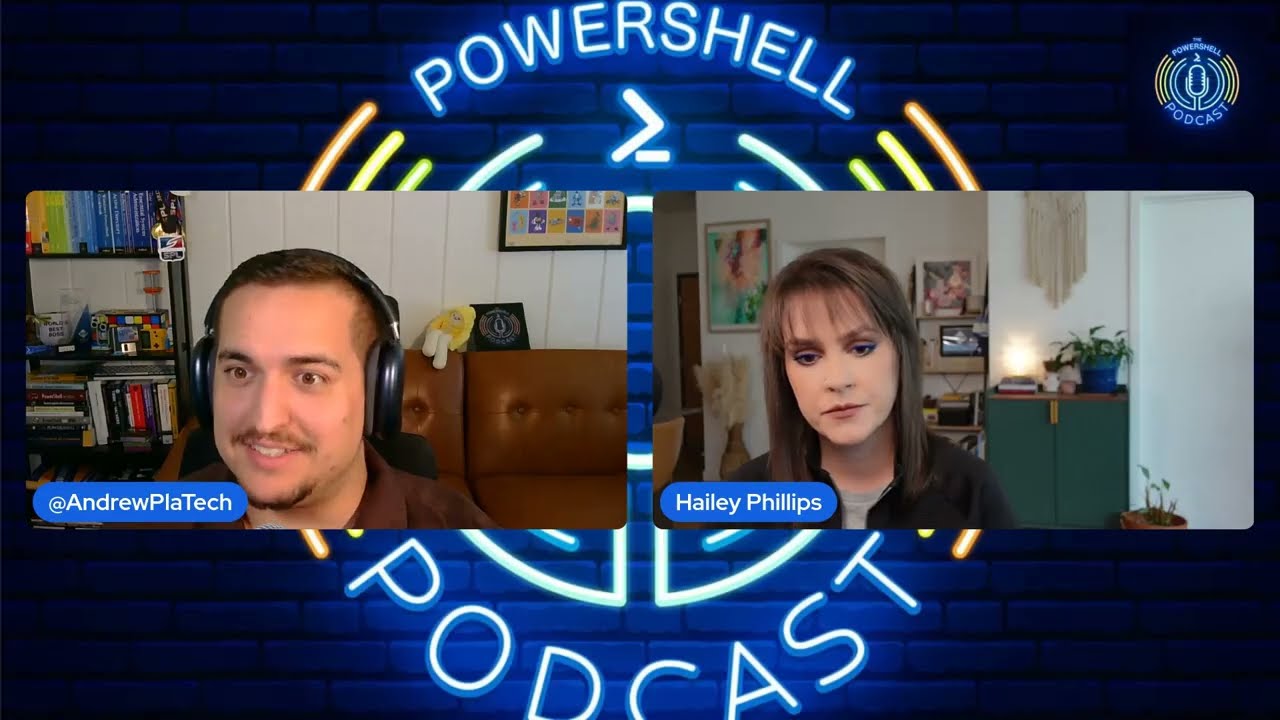 The PowerShell Podcast Intune Stack and the Art of Showing Up with Hailey Phillips