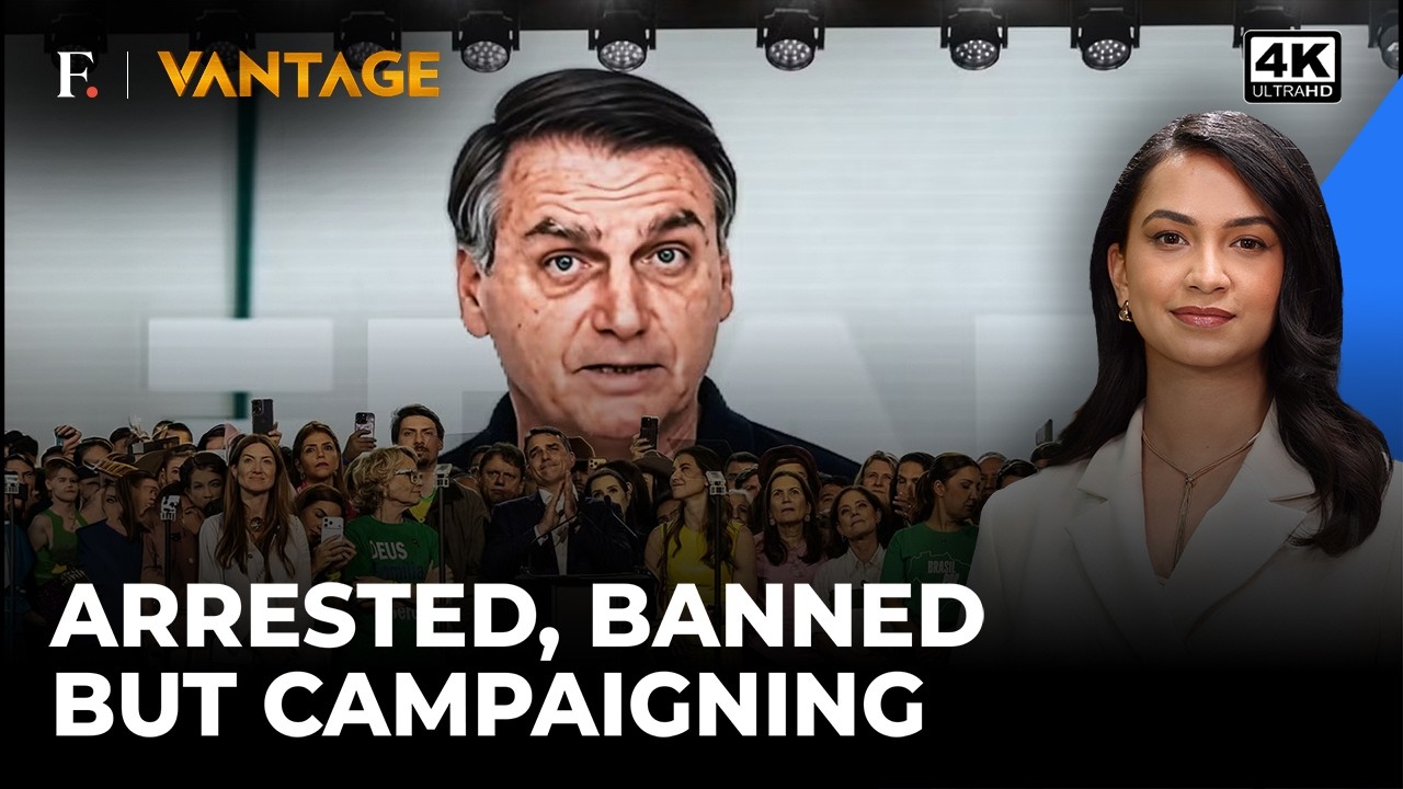 Can Bolsonaro’s AI Avatar Campaign While He Can’t? | Vantage on Firstpost | 4K