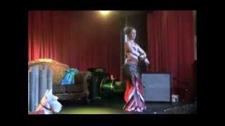 Fusion Drum Solo by Aaralyn of TribalDiva Belly Dance Troupe