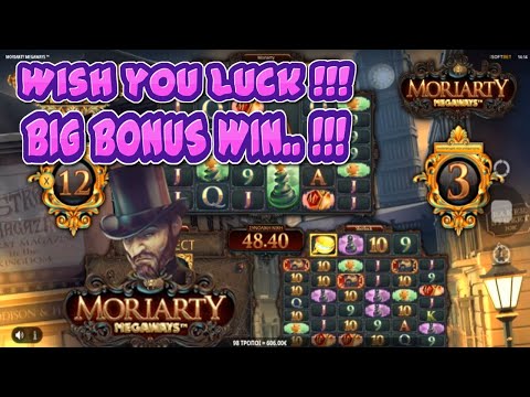 Moriarty Megaways - Bonus Win