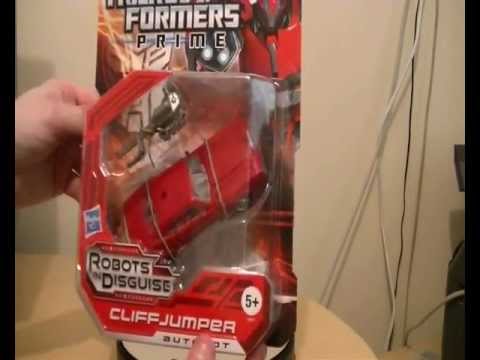Transformers Prime Deluxe Cliff Jumper Review CuteanimefiguresTV