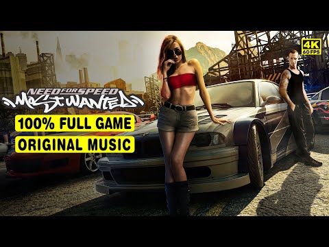 NEED FOR SPEED: MOST WANTED • 100% CAREER FULL GAME • NO COMMENTARY • 4K REMASTERED