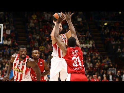Highlights: RS Round 3, EA7 Emporio Armani Milan 66-71 Olympiacos Piraeus