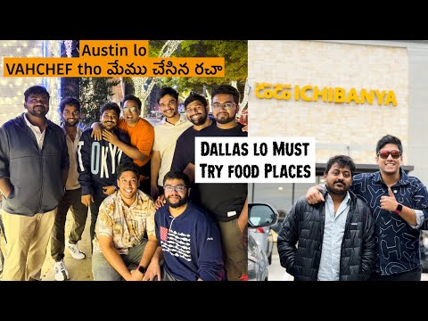 Dallas Texas Food Tour with VahChef - Is Dallas Food Really This Good? 🤯 - Best Food in Texas! 