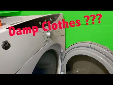 YouTube video about: What happens when you put wet clothes in the dryer?