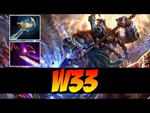 w33 Plays Magnus WITH ECHO SABRE AND SILVER EDGE - 8000 MMR - Dota 2