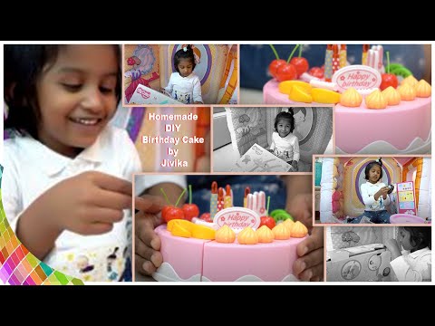 DIY Birthday Cake with Jivika