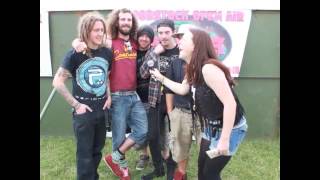 Ten Cent Toy interview with Redd @Bloodstock-Open-Air 2013