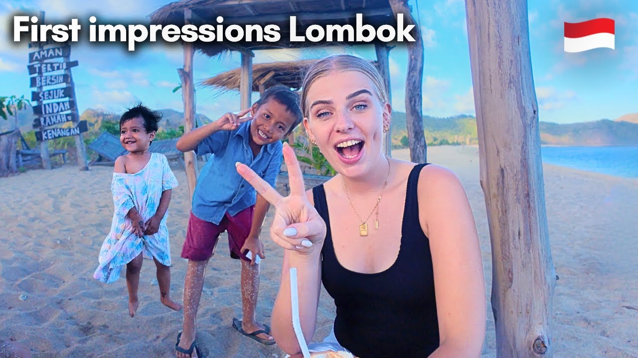 First impressions Kuta, Lombok 🇮🇩