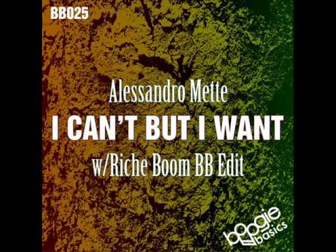 Alessandro Mette - I Can't But I Want (Original Mix) (PREVIEW)