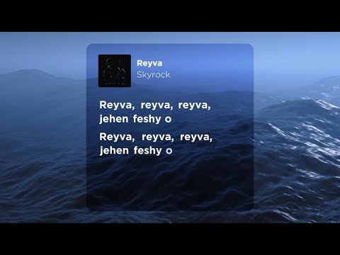 Skyrock - Reyva (Official Lyric Video)