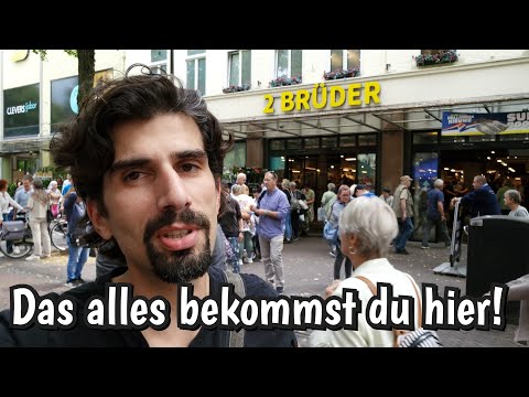 The "German" supermarket in Holland: 2 brothers in Venlo