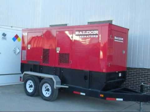 Used- Baldor Model TS250T Mobile 200kW Diesel Generator Set - Stock# 41995001