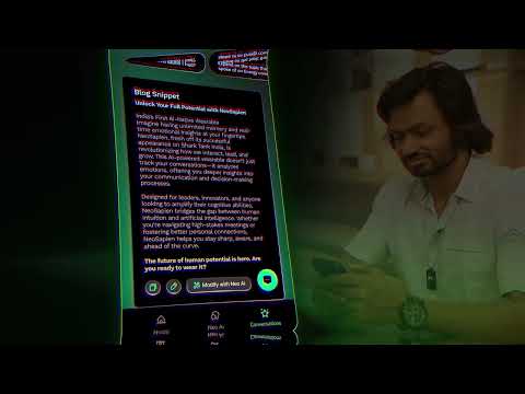 Neo 1 | Your AI-Powered Second Brain Is Here