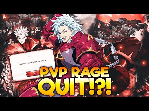 GREEN BAN MAKES PEOPLE RAGE QUIT IN GLOBAL PvP! Seven Deadly Sins: Grand Cross