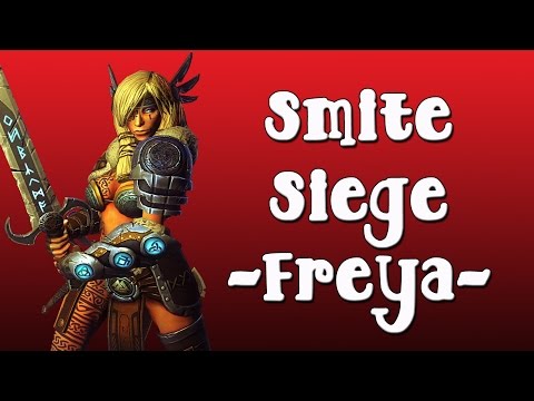 SMITE - Freya Siege Gameplay - This Lane Comp Is Unbeatable