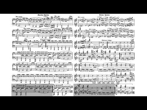 Variations on a Theme of Johannes Bruhms Op.23 By Heinrich von Herzogenberg (with Score)
