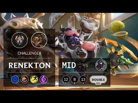Renekton Mid vs Kayn - EUW Challenger Patch 9.24