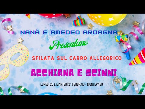 Nanà & Amedeo Ardagna - Sfilata sul Carro Allegorica " ACCHIANA E SCINNI"