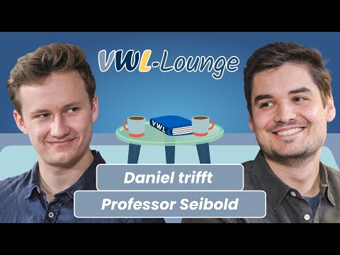 Data Science, Aktienrente und VWL in Mannheim: Student Daniel trifft Prof. Seibold in der VWL-Lounge
