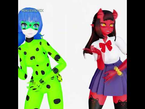 MMD Meru the Succubus X Miraculou Untouchable
