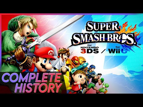 The MOST CONTRIVERSIAL Smash - The Complete History of Smash 4 3DS & WIIU