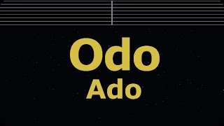 Cover art for odo by ado