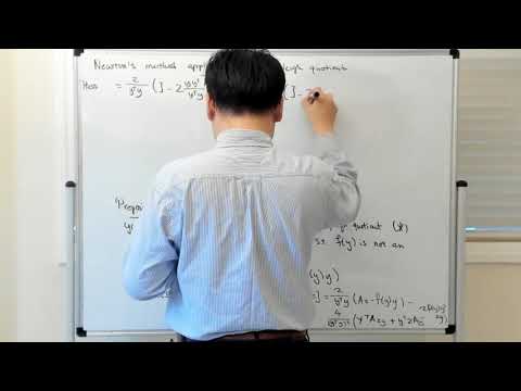 Newton's method applied to the Rayleigh quotient