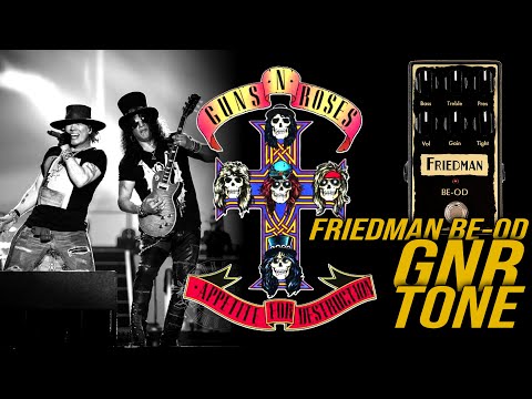 Friedman BE OD Pedal Guns'N'Roses Tones!!! Hell Yeah!!! Guitar Guru TV