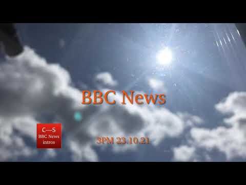 BBC News intro 3pm 23.10.21