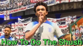 How to do the Shush Celebration FC 24/FIFA 23
