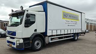 Volvo FE 260 4x2 Daycab Euro5 - 6CIL - Sliding tarpaulin 7.5M - Rear d curtainsider truck for sale - Image 4 | Autoline ZW Volvo FE 260 4x2 Daycab Euro5 - 6CIL - Sliding tarpaulin 7.5M - Rear d curtainsider truck | Image 4 - Autoline