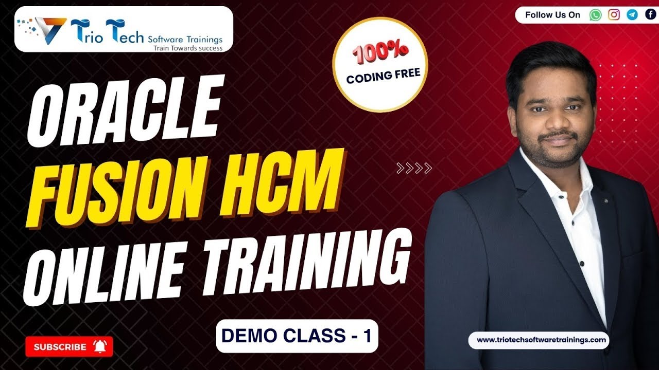 Oracle Fusion HCM online Training | Oracle Fusion HCM Course | Oracle HCM Cloud Demo-1