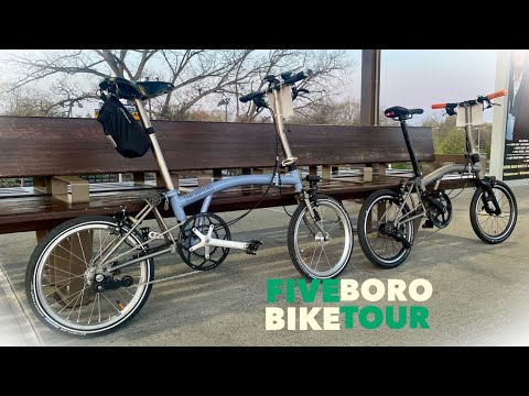 [Vlog6] INFOS, TIPS, THOUGHTS on NEW YORK CITY TD BIKE TOUR (Brompton Folding Bike)