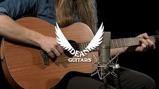 Video thumbnail for Dean AXS Grand Auditorium Acoustic Guitar, Mahogany | Gear4music demo by Gear4music Guitars