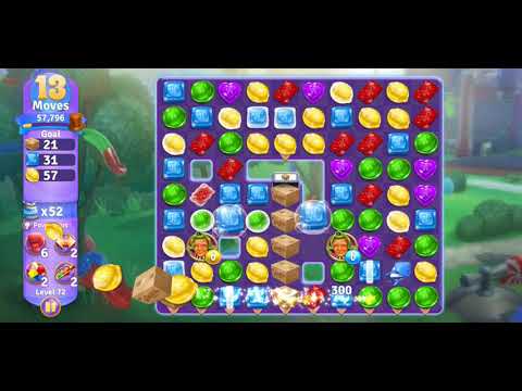 Willy Wonka's World of Candy - Level 72 Complete - No Hacks / No Boosters (Android/IOS)