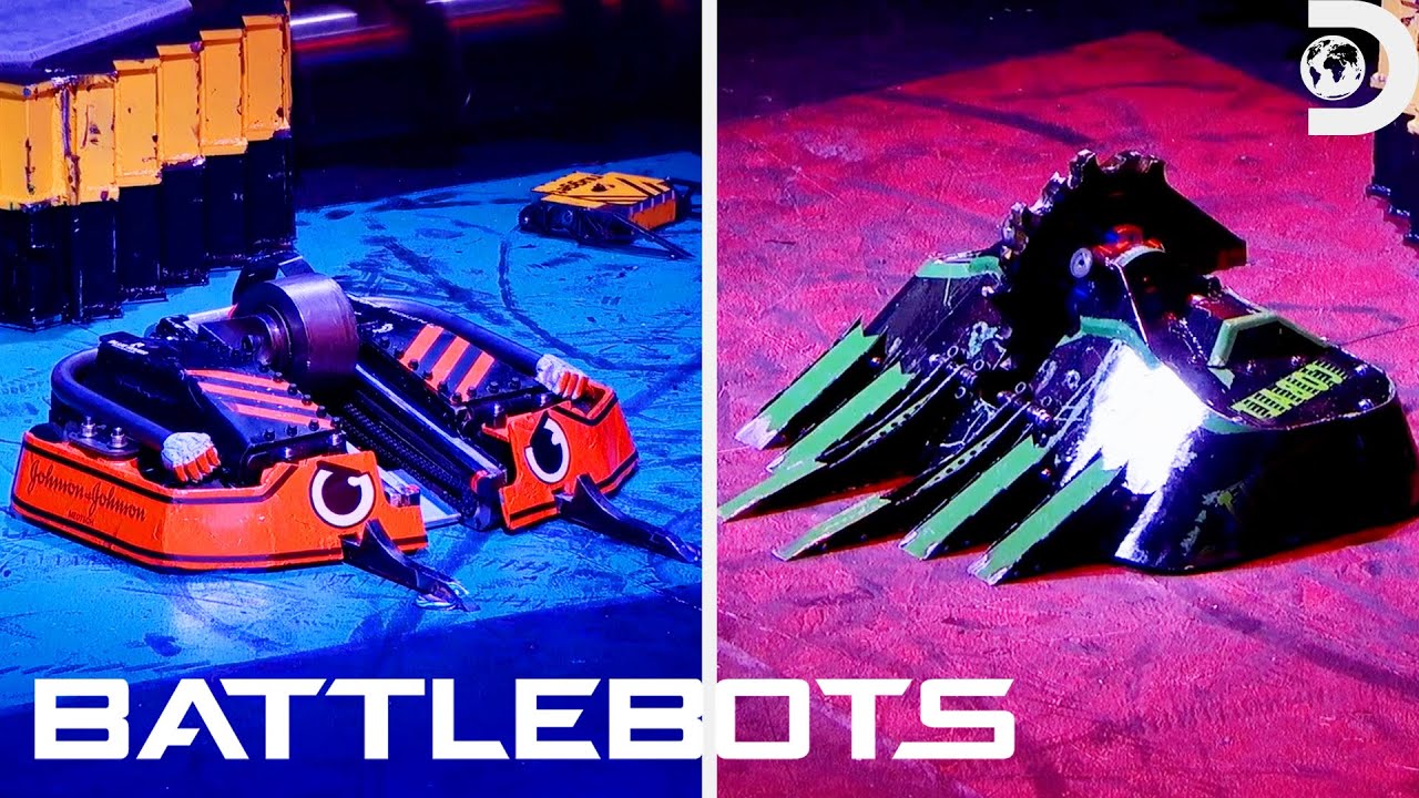 The Best KO Moments on BattleBots | Discovery