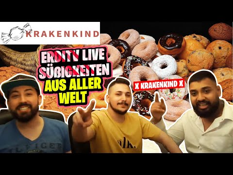ErdiTv Süßigkeiten aus aller Welt x KRAKENKIND x Live Zuckerschock PUR !!!