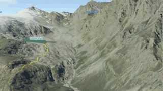 preview picture of video 'Sentieri Valle d'Aosta 3D - Lac de Golette'