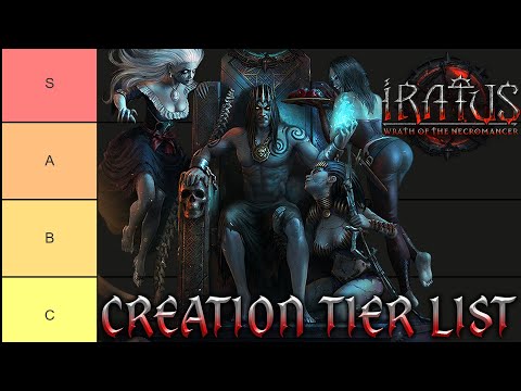 Iratus Birthday Celebration:  A Creations Tier List!