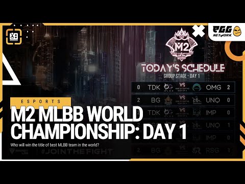 (កម្ពុជា) M2 Group Stage Phase 1 - Day 1 | MLBB World Championship 2020 | Singapore