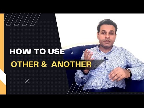 How To Use Other & Another l What's Difference Between Other & Another l For IELTS Students